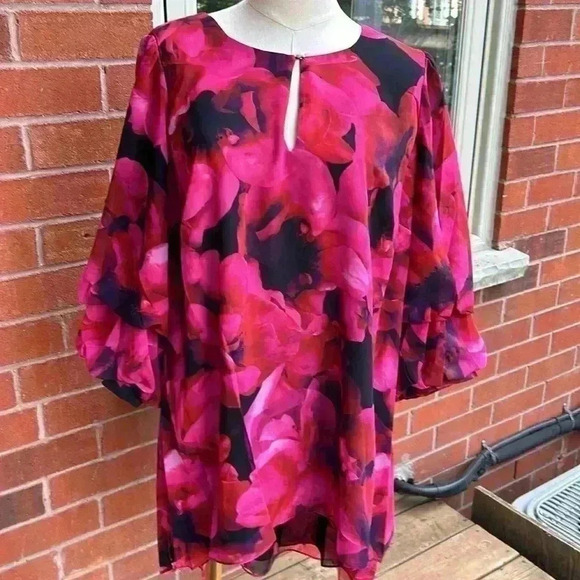 🎉HOST PICK🎉 Laura Plus Floral Blouse  NWT - Picture 10 of 12